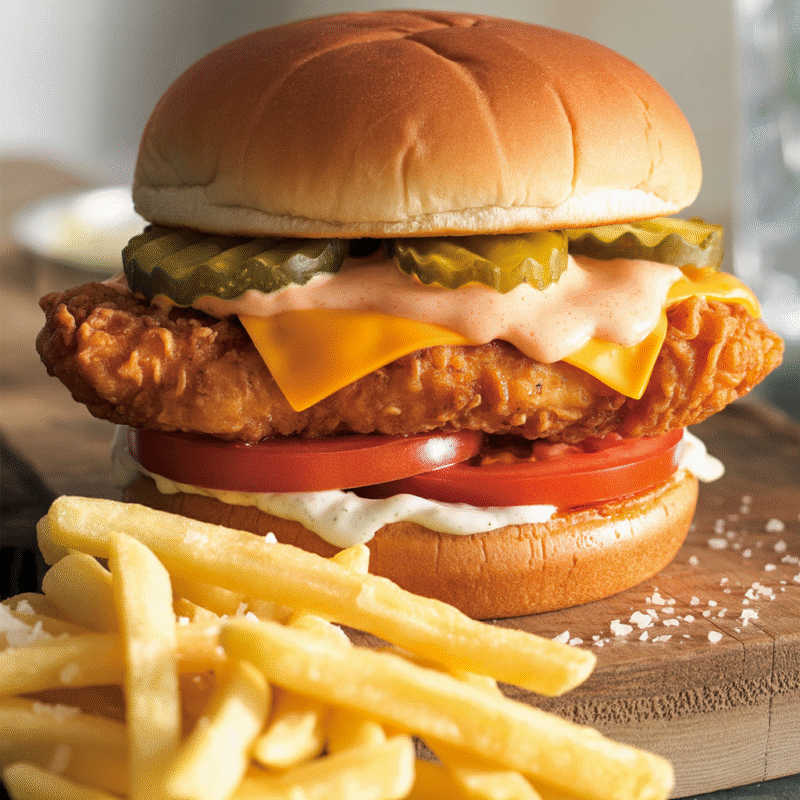 CHICKEN BURGER